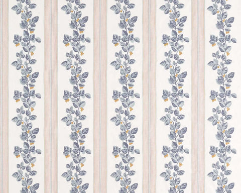 Sanderson Cobnut Stripe Porcelain/Blossom