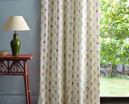 Sanderson Spring Meadow Embroidery Chintz