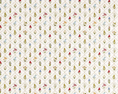Sanderson Spring Meadow Embroidery Chintz