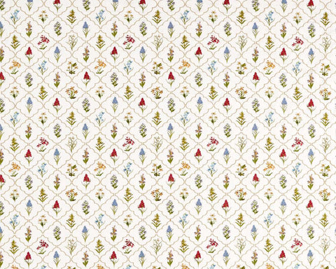Sanderson Spring Meadow Embroidery Chintz