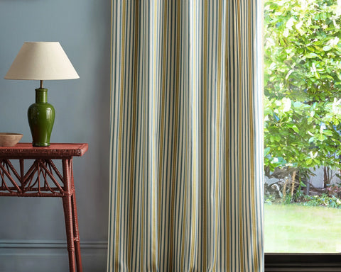 Sanderson Barneby Stripe Woad/Olive