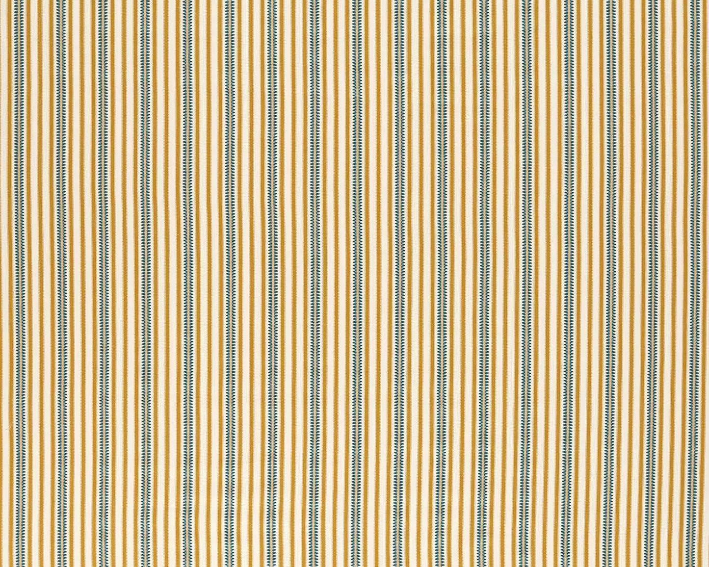 Sanderson Barneby Stripe Honey/Teal
