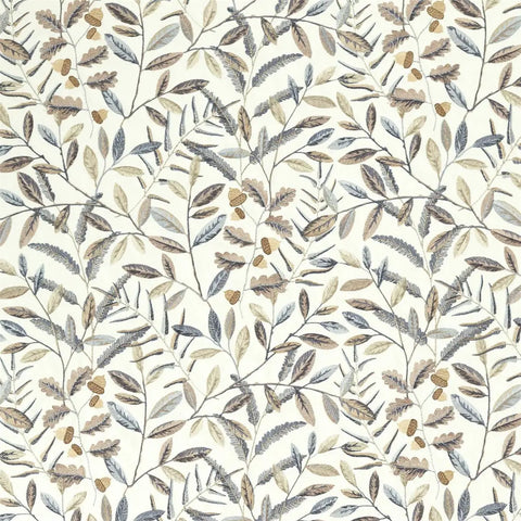 Sanderson Quercus Linen/ Steel Blue