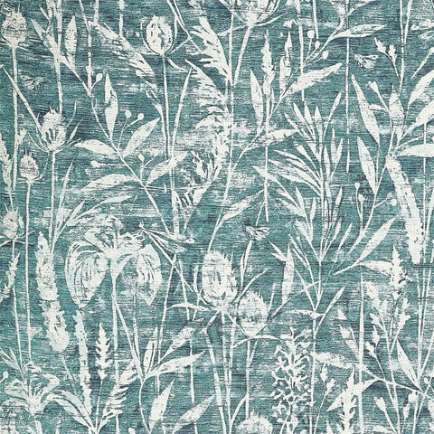 Sanderson Violet Grasses Cobalt