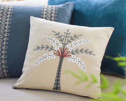 Sanderson Palm Grove Embroidery
