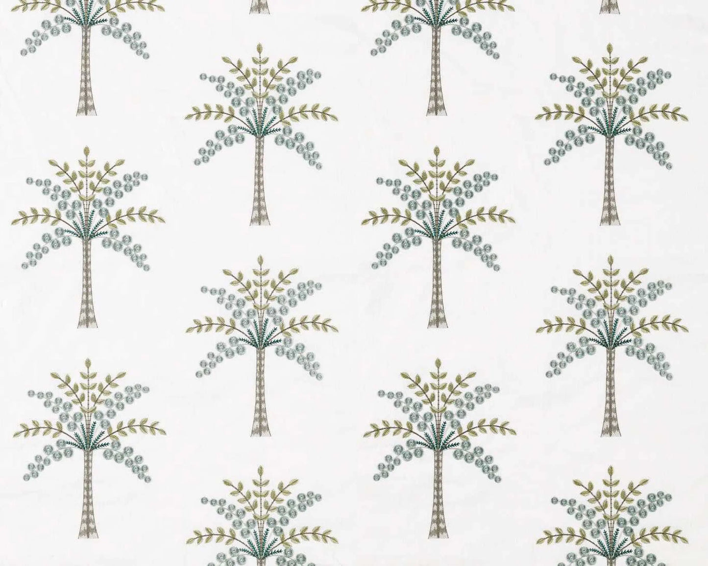 Sanderson Palm Grove Embroidery