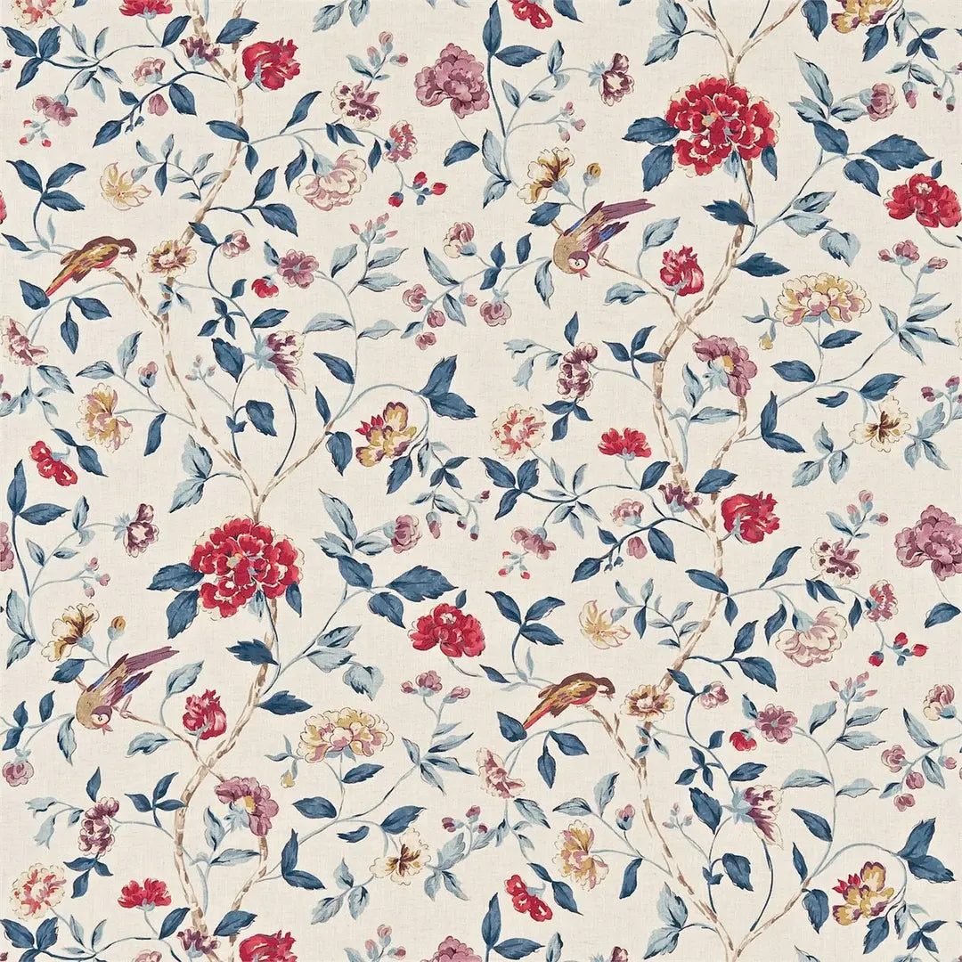 Sanderson Sissinghurst Indigo/Ruby