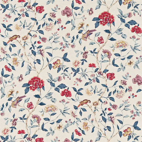 Sanderson Sissinghurst Indigo/Ruby