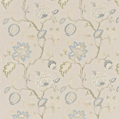 Sanderson Hadham (Embroidery) Cornflower Blue/Linen