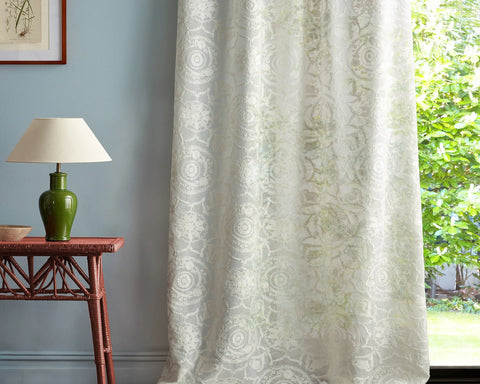 Sanderson Anthos Sheer Seaspray White