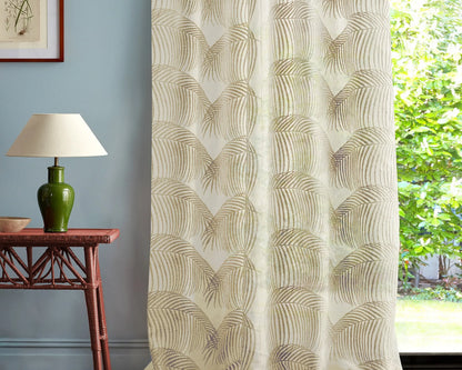 Sanderson Manila Leaf Sunsoaked