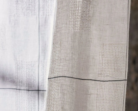 Sanderson Oceana Check Seaspray White