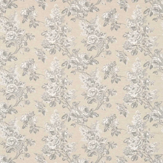 Sanderson Sorilla Damask Silver/Linen