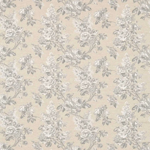 Sanderson Sorilla Damask Silver/Linen