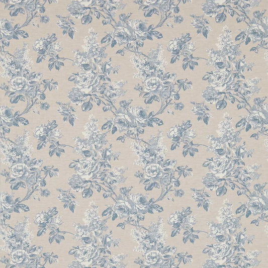 Sanderson Sorilla Damask Delft/Linen