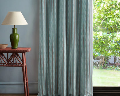 Sanderson Sabu Stripe Porcelain/Coral