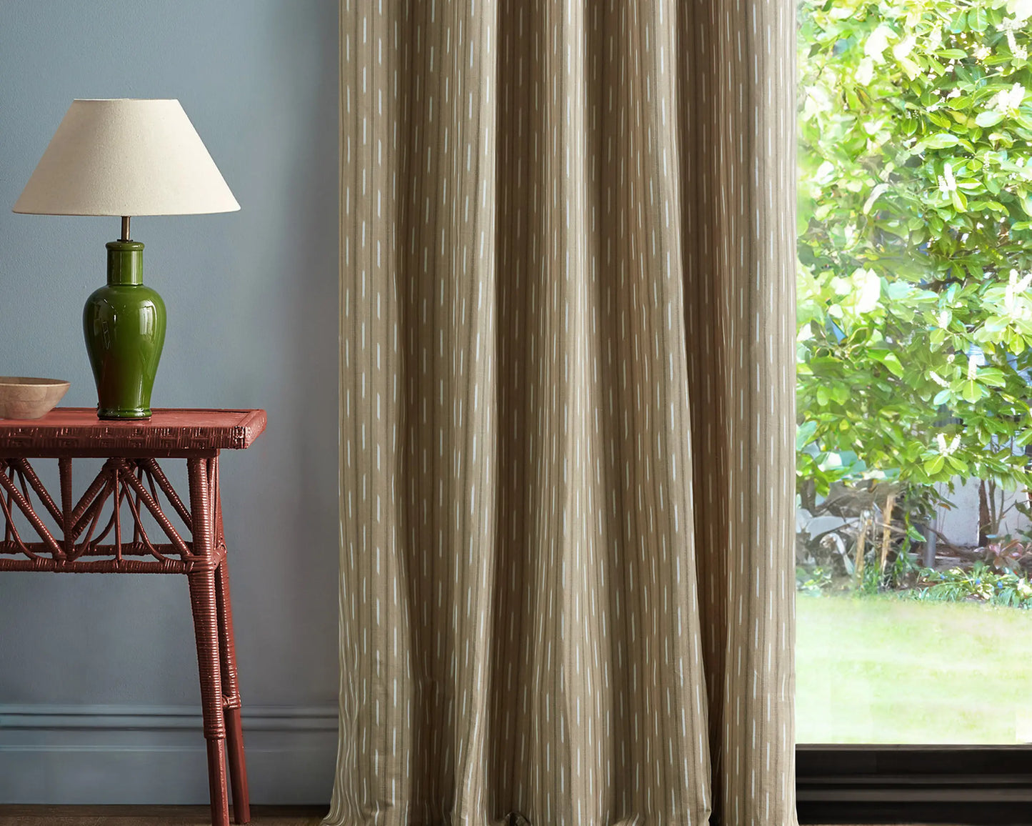Sanderson Sabu Stripe Stone/Oak