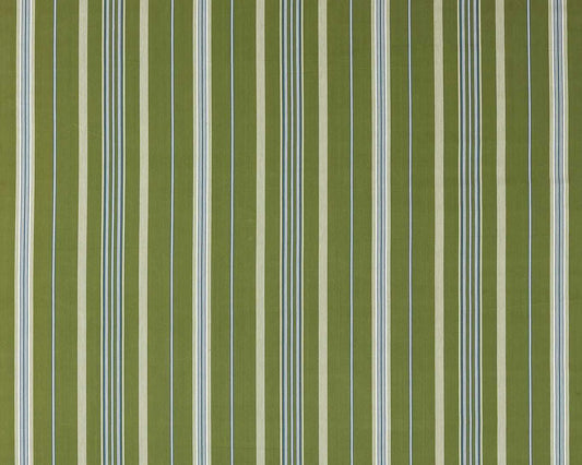 Sanderson Latimer Stripe Avocado/Indigo
