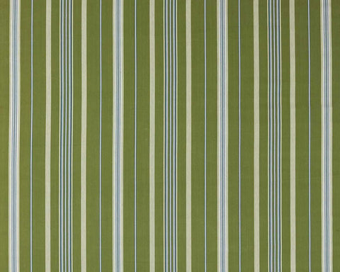 Sanderson Latimer Stripe Avocado/Indigo