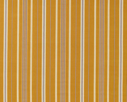 Sanderson Latimer Stripe Turmeric/Walnut