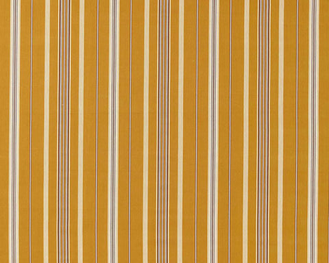Sanderson Latimer Stripe Turmeric/Walnut
