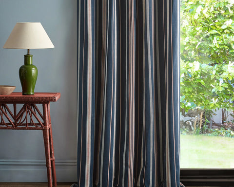 Sanderson Latimer Stripe Indigo/Madder