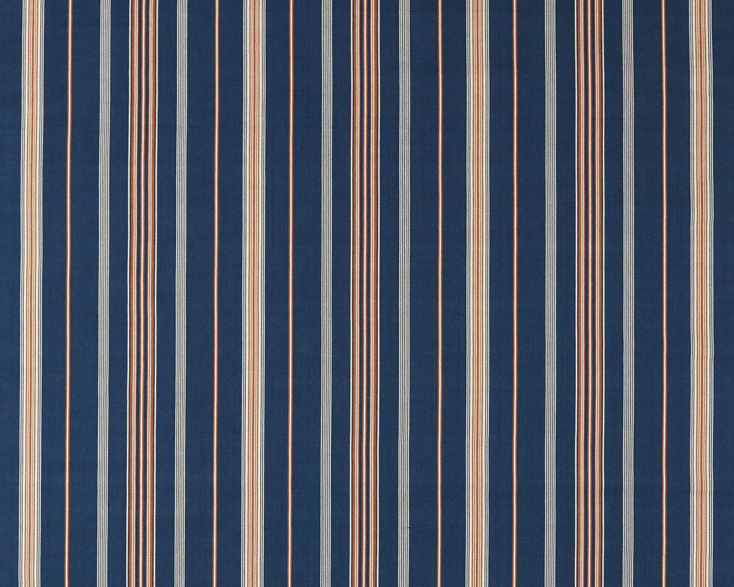 Sanderson Latimer Stripe Indigo/Madder