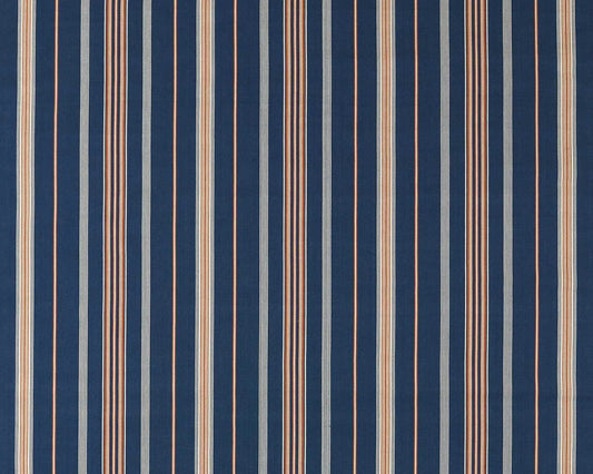 Sanderson Latimer Stripe Indigo/Madder