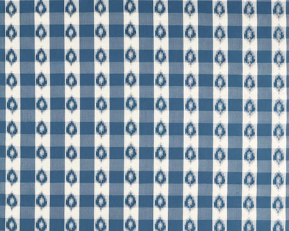 Sanderson Odisha Check Indigo/Madder
