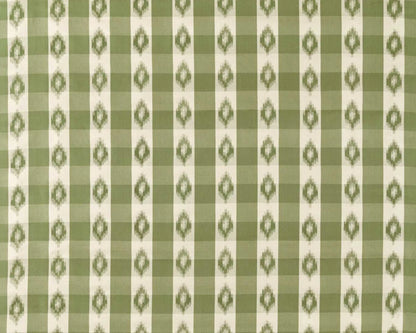 Sanderson Odisha Check Yew Green