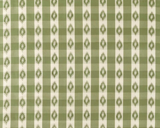 Sanderson Odisha Check Yew Green