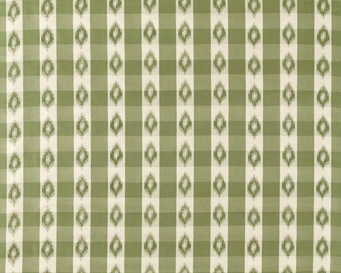 Sanderson Odisha Check Yew Green