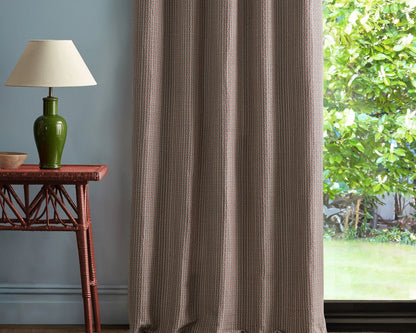 Sanderson Batak Check Indigo/Madder