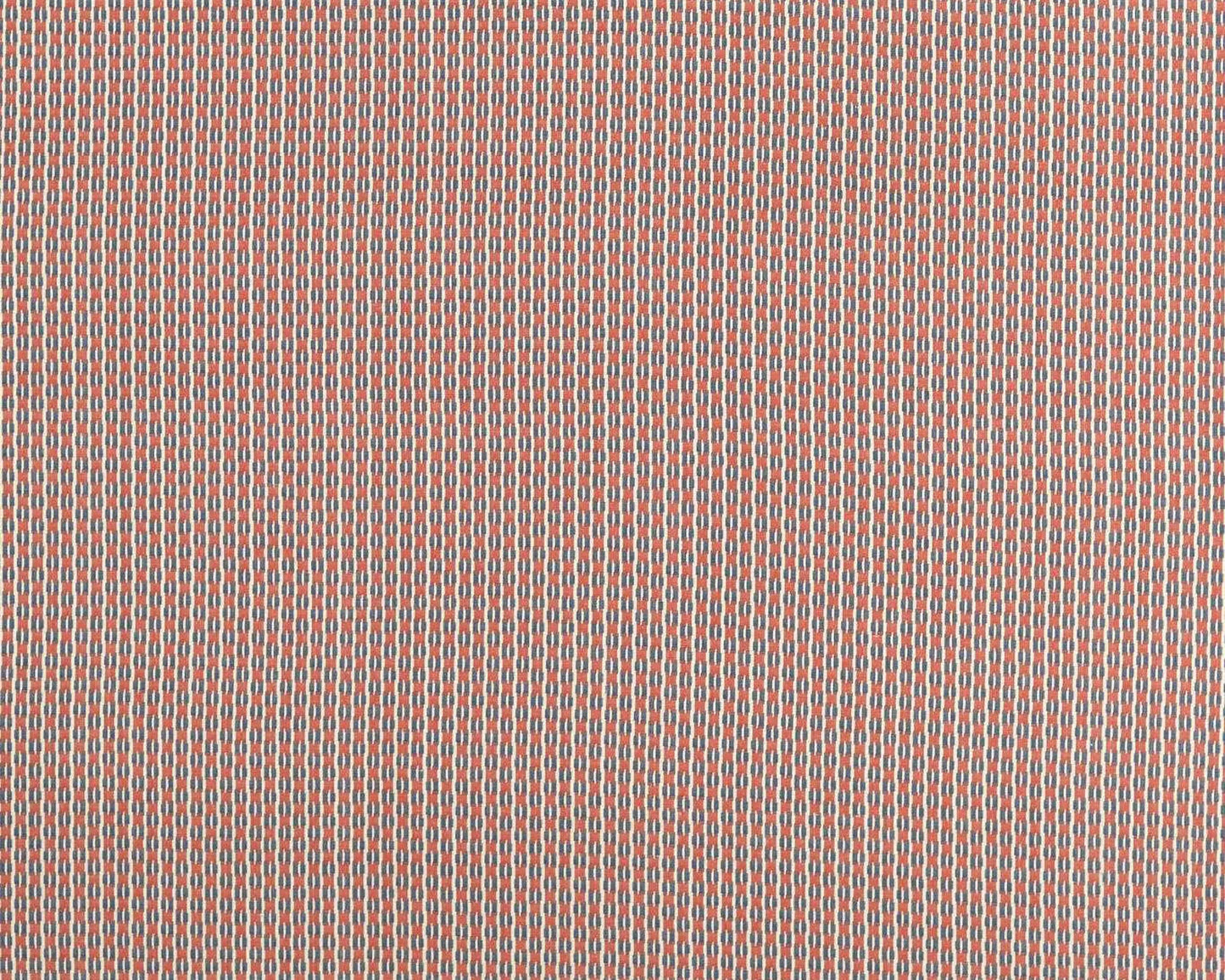 Sanderson Batak Check Indigo/Madder
