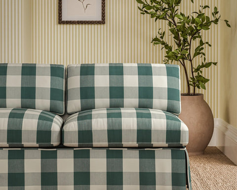 Sanderson Madras Check Teal