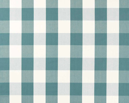 Sanderson Madras Check Teal