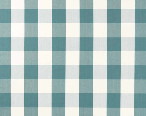 Sanderson Madras Check Teal