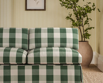 Sanderson Madras Check Avocado