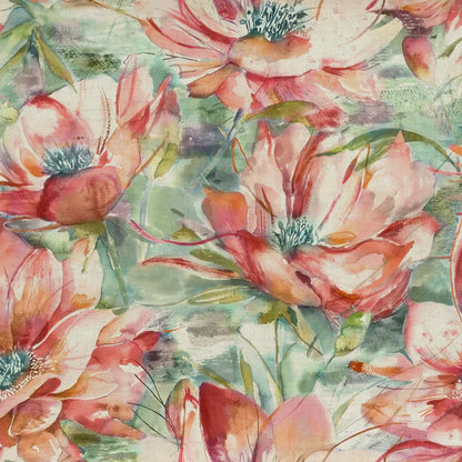 Voyage Maison Dusky Blooms Fabric Russett