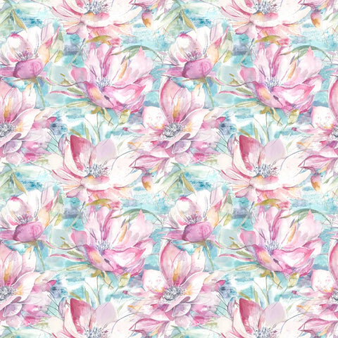 Voyage Maison Dusky Blooms Fabric Sweetpea