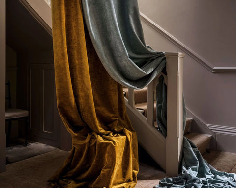Sanderson Boho Velvets Old Gold