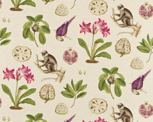Sanderson Capuchins Boysenberry