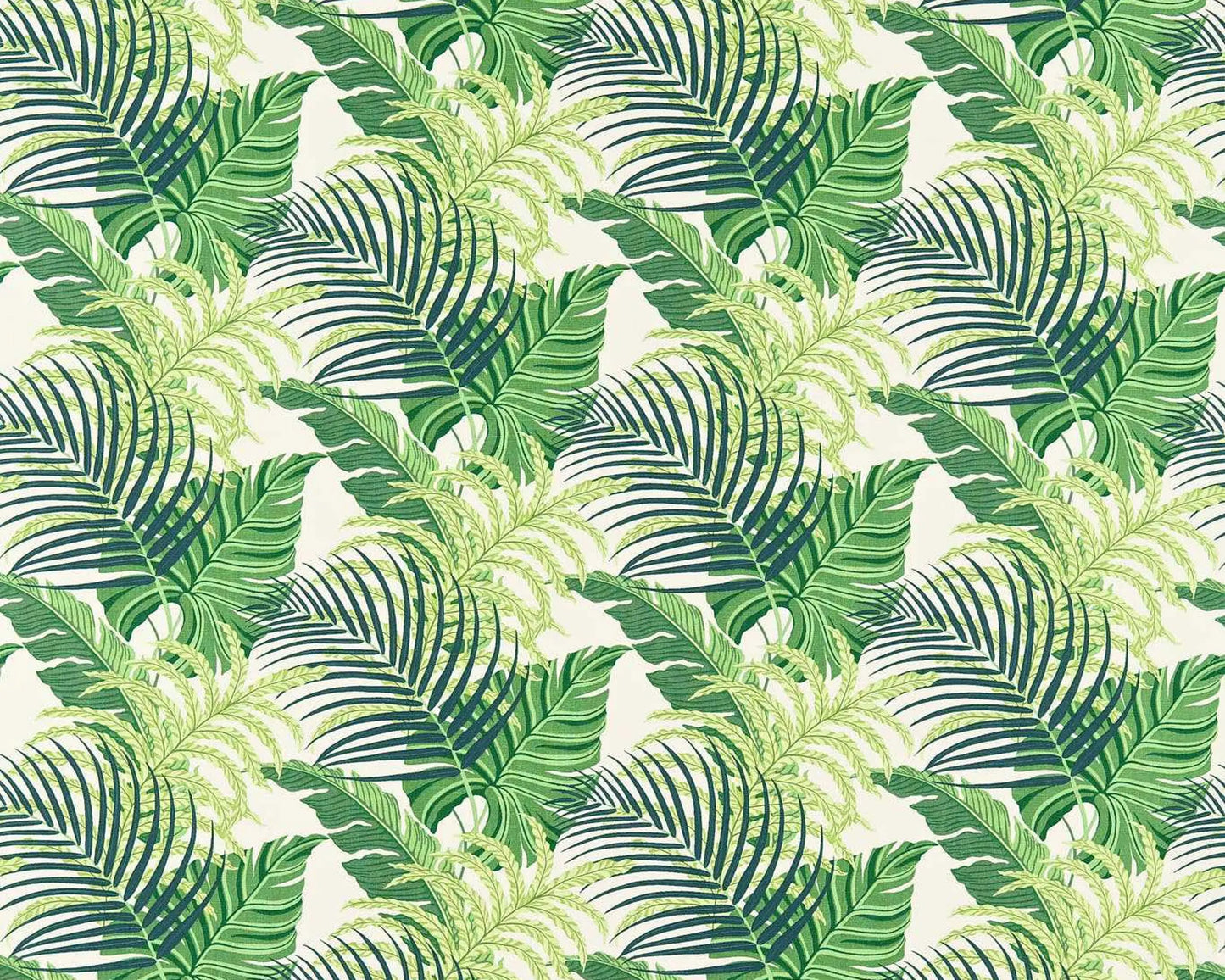 Sanderson Manila Green/Ivory