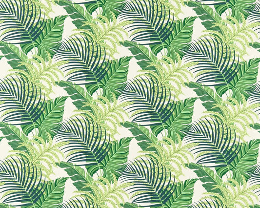 Sanderson Manila Green/Ivory