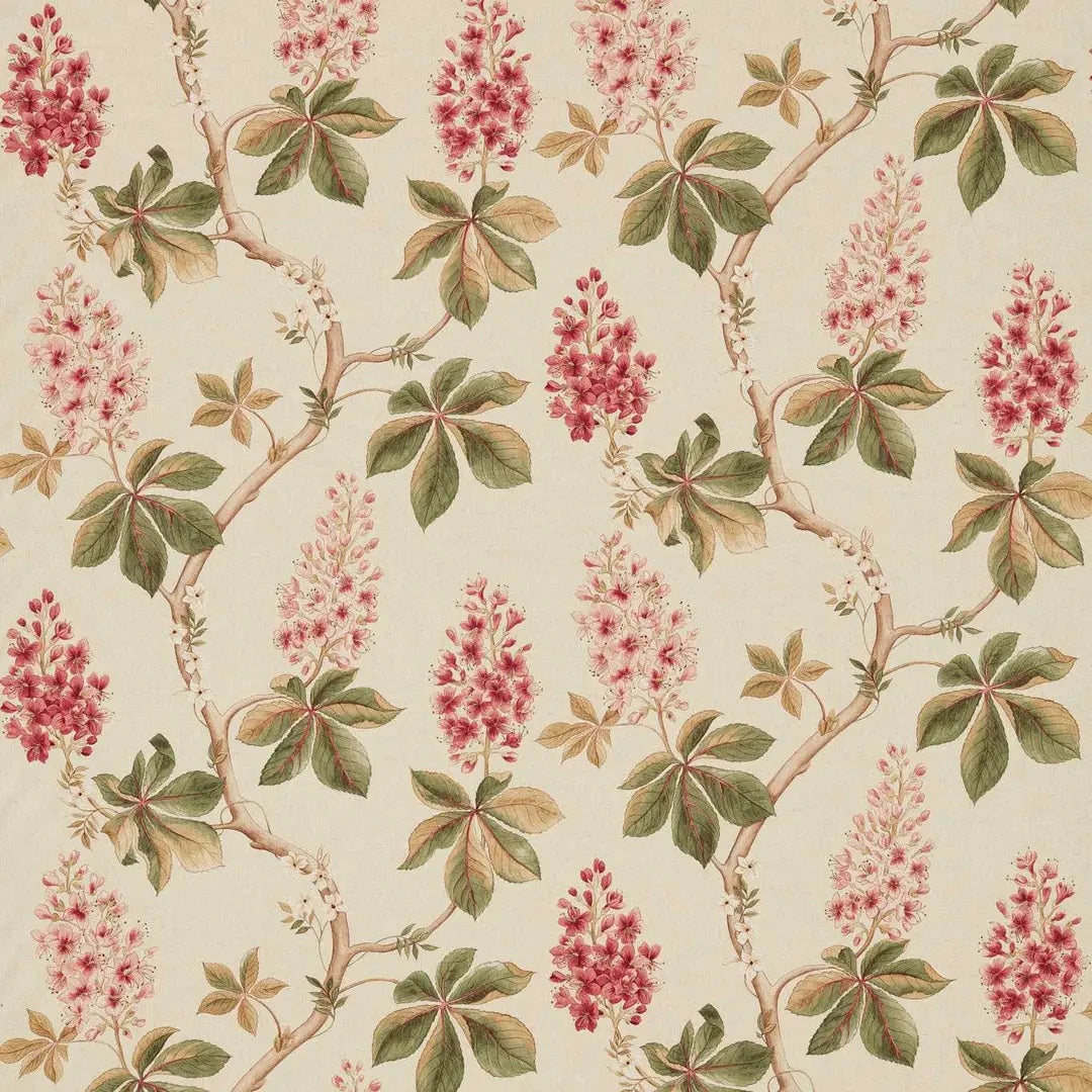Sanderson Chestnut Tree Coral/Bayleaf