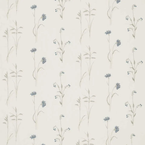 Sanderson Meadow Grasses Cobalt/Chalk