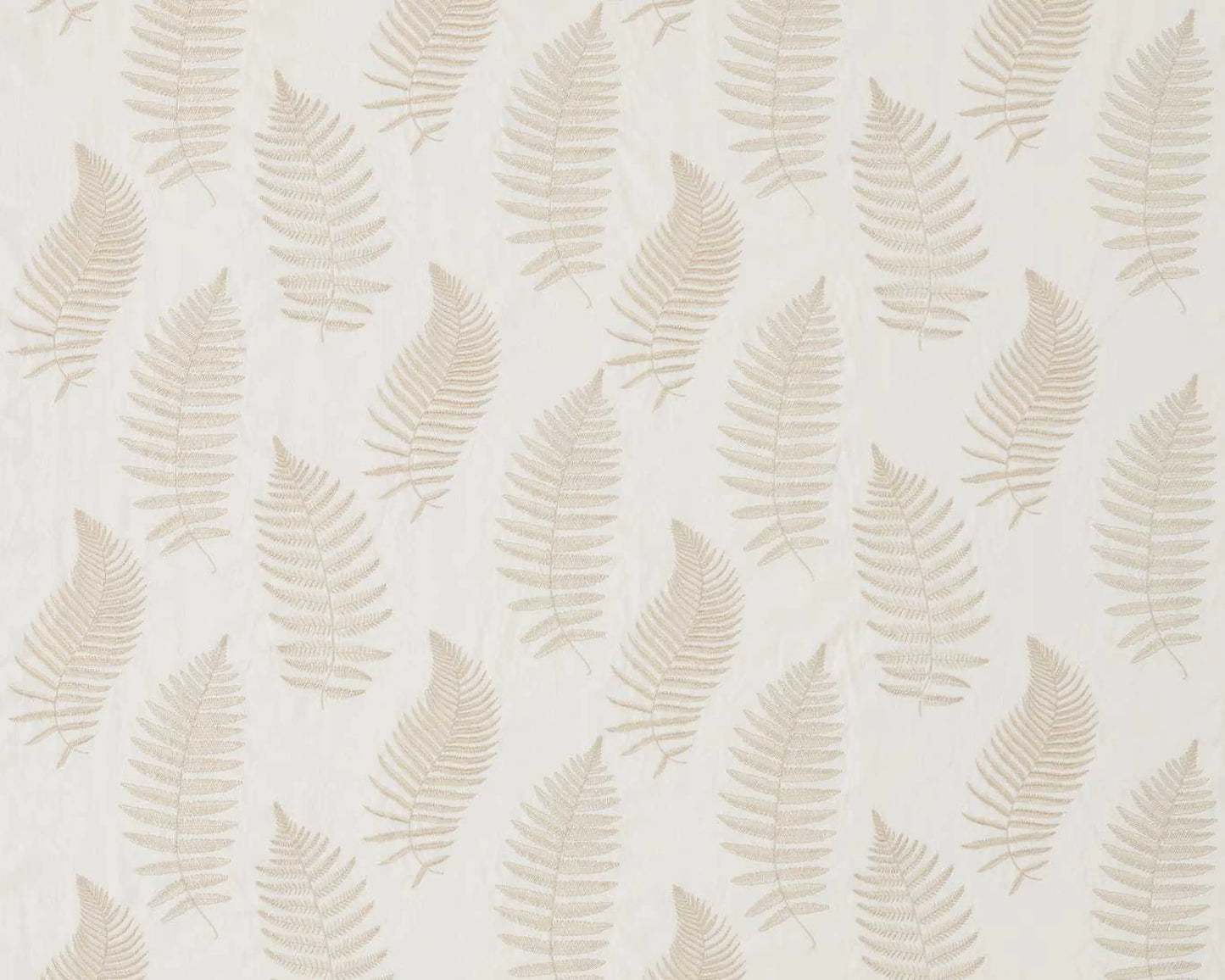 Sanderson Fern Embroidery Ivory