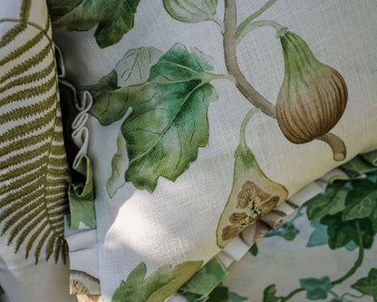 Sanderson Fern Embroidery Moss