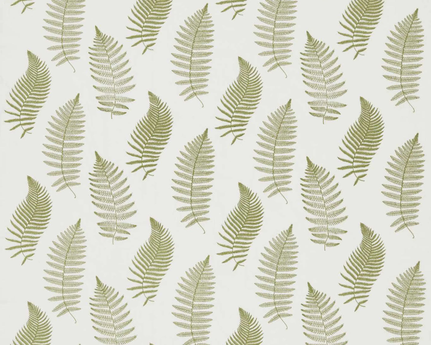 Sanderson Fern Embroidery Moss