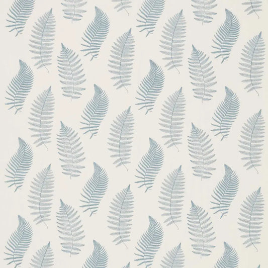 Sanderson Fern Embroidery Powder Blue
